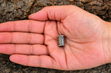 Bartperle Keltenknoten 6 mm - Silber