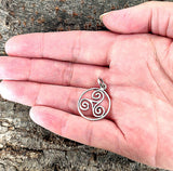 Anhänger 23 Triskele - Silber