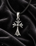 Anhänger 17 Kreuz - Silber