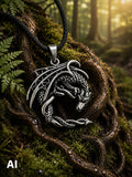 Anhänger 288 Drache - Silber