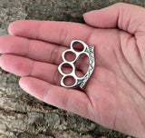 Schlagring 202 mit Panzerkette - Edelstahl
