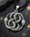Anhänger 331 Schlangen - Silber