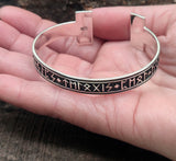 Armband Runen - Silber