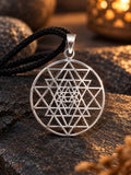 Anhänger 131 Sri Yantra - Silber