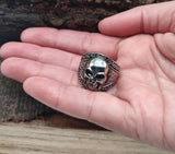 Ring Totenkopf Gr. 62-70 - Edelstahl TK3
