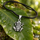 Anhänger 114 Frosch - Silber