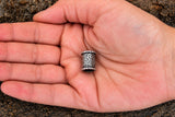 Bartperle Keltenknoten 8 mm - Silber