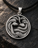 Schlangen 41 mit Schlangenkette - Silber