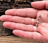 Ankh 172 mit Schlangenkette - Silber
