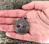 Lebensbaum 94 mit Königskette - Silber
