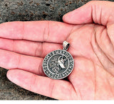 Wolfskopf 352 mit Korbkette - Silber