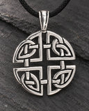 Keltischer Knoten 109 mit Schlangenkette - Silber