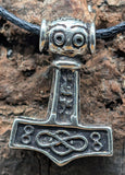 Anhänger 66 Thorshammer - Silber