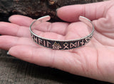 Armband Wotansknoten - Silber