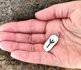 Anhänger 155 Rune Algiz - Silber