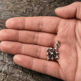 Chaosstern 58 mit Schlangenkette - Silber
