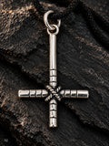 Anhänger 65 Kreuz - Silber