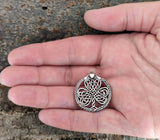 Shamrock 103 mit Korbkette - Silber