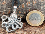 Oktopus 388 mit Schlangenkette - Silber