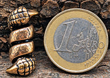 Bartperle Drachenkralle 6 mm - Bronze