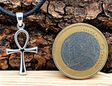 Ankh 172 mit Schlangenkette - Silber