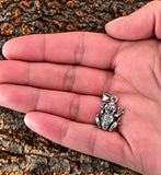 Anhänger 114 Frosch - Silber