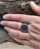Ring Triskele, Gr. 55-70 (edtr) - Edelstahl