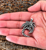 Anhänger 288 Drache - Silber
