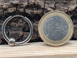 Klappcreole silberne 16 x 2,5 mm - Edelstahl kcsi14