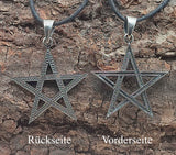 Anhänger 452 Pentagramm - Silber