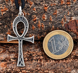 Ankh 369 mit Schlangenkette - Silber