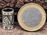 Bartperle Wotan 7mm - 2 - Silber