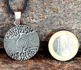 Anhänger 18 Lebensbaum - Silber