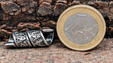 Bartperle Runen 5 mm - Edelstahl