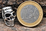 Bartperle Totenkopf - Edelstahl Nr. 1007