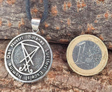 Siegel Luzifers 57 mit Schlangenkette - Silber