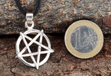 Anhänger 252 Pentagramm - Silber