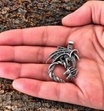 Anhänger 315 Drache - Silber