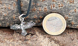 Rabe 28 mit Schlangenkette - Silber