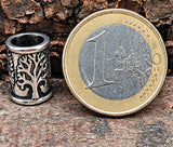 Bartperle Lebensbaum 7mm - Edelstahl