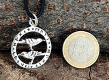 Raben 234 mit Schlangenkette - Silber