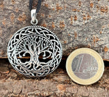 Lebensbaum 94 mit Königskette - Silber