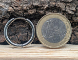 Klappcreole silbern 16mm - Edelstahl kcsi05