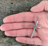Anhänger 20 Kreuz - Silber