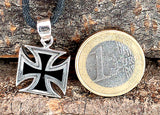 Eisernes Kreuz 333 mit Schlangenkette - Silber