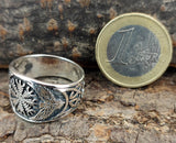 Ring Helm der Ehrfurcht, Gr. 52-74 (helm) - Silber