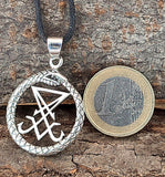 Anhänger 423 Siegel Luzifers - Silber