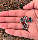 Anhänger 235 Drache - Silber