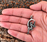 Elfe 15 mit Schlangenkette - Silber
