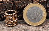 Bartperle Thorshammer 8 mm - Bronze